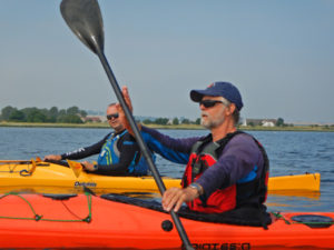 Nigel Foster teaches the Forward Stroke in a kayak