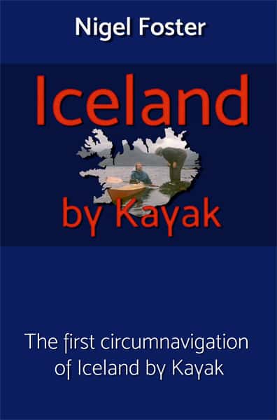 Iceland by Kayak hard back book front cover